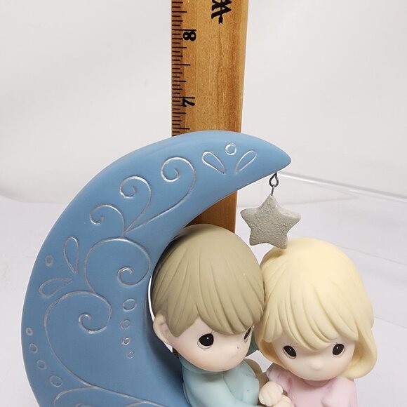 Precious Moments "I Love You To The Moon And Back" Figurine 6.5" No box - Picture 8 of 8